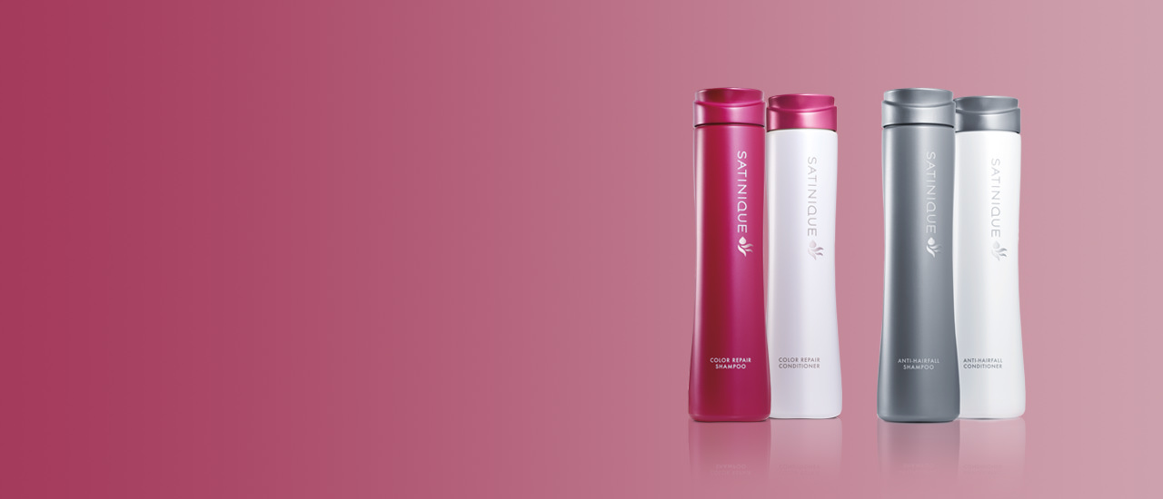 Shampoos y Acondicionadores Satinique para el cuidado del cabello. Escoge la rutina ideal para el cuidado de tu cabello.